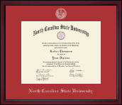 North Carolina State University diploma frame - Silver Embossed Achievement Edition Diploma Frame in Academy