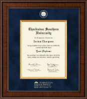 Charleston Southern University Presidential Masterpiece Diploma Frame in Madison