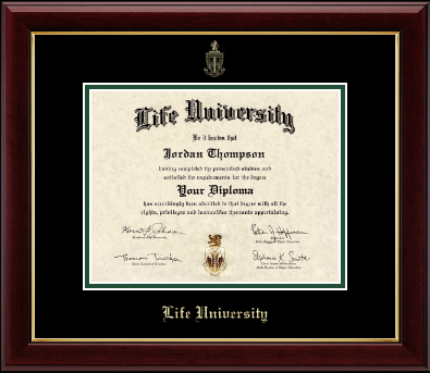 Life University diploma frame - Gold Embossed Diploma Frame in Gallery