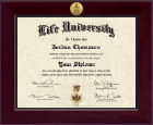 Life University Century Gold Engraved Diploma Frame in Cordova
