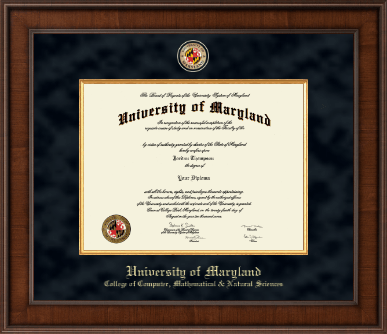 University of Maryland, College Park diploma frame - Presidential Masterpiece Diploma Frame in Madison
