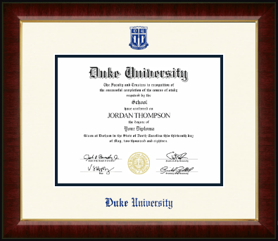 Duke University diploma frame - Dimensions Diploma Frame in Murano