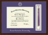 Texas Christian University diploma frame - Tassel & Cord Diploma Frame in Delta