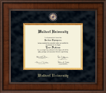 Waldorf University diploma frame - Presidential Masterpiece Diploma Frame in Madison