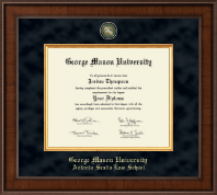 George Mason University Presidential Masterpiece Diploma Frame in Madison