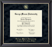 George Mason University Antonin Scalia Law School Regal Edition Diploma Frame in Noir