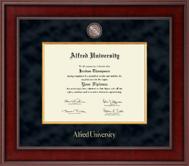 Alfred University diploma frame - Presidential Masterpiece Diploma Frame in Jefferson