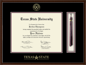 Tassel & Cord Diploma Frame