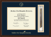 Southern New Hampshire University Tassel Edition Diploma Frame in Delta