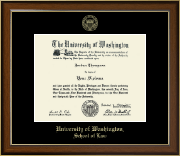 University of Washington diploma frame - Gold Embossed Diploma Frame in Westwood