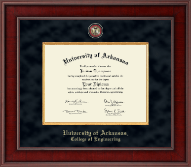 University of Arkansas diploma frame - Presidential Masterpiece Diploma Frame in Jefferson