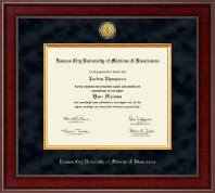 Kansas City University of Medicine and Biosciences diploma frame - Presidential Masterpiece Diploma Frame in Jefferson