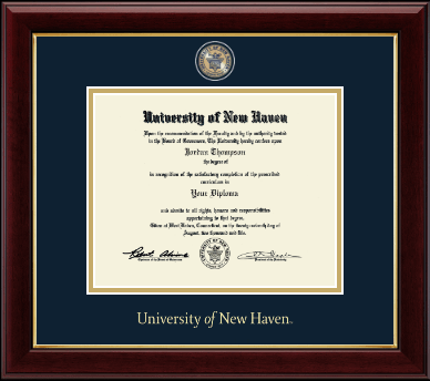 University of New Haven diploma frame - Masterpiece Medallion Diploma Frame in Gallery