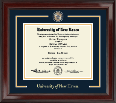 University of New Haven diploma frame - Showcase Edition Diploma Frame in Encore