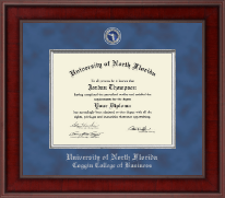 University of North Florida diploma frame - Presidential Masterpiece Diploma Frame in Jefferson