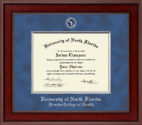 University of North Florida diploma frame - Presidential Masterpiece Diploma Frame in Jefferson