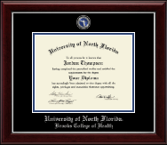 University of North Florida diploma frame - Masterpiece Medallion Diploma Frame in Gallery Silver