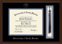 University of North Florida Tassel Edition Diploma Frame in Delta