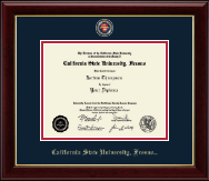 California State University Fresno diploma frame - Masterpiece Medallion Diploma Frame in Gallery