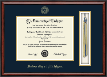 University of Michigan diploma frame - Tassel Edition Diploma Frame in Southport