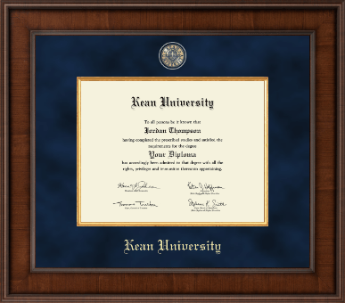 Kean University diploma frame - Presidential Masterpiece Diploma Frame in Madison