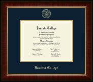 Juniata College diploma frame - Gold Embossed Diploma Frame in Murano