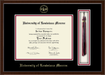 University of Louisiana Monroe diploma frame - Tassel & Cord Diploma Frame in Delta