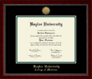 Baylor University diploma frame - Gold Engraved Medallion Diploma Frame in Sutton