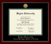 Baylor University diploma frame - Gold Engraved Medallion Diploma Frame in Sutton