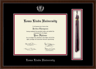 Tassel & Cord Diploma Frame