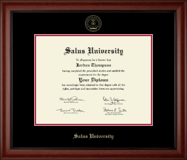 Salus University diploma frame - Gold Embossed Diploma Frame in Cambridge