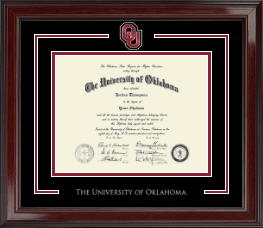 Spirit Medallion Diploma Frame