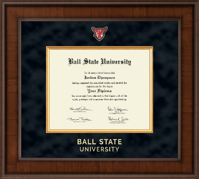 Ball State University diploma frame - Presidential Masterpiece Diploma Frame in Madison