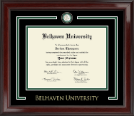 Belhaven University diploma frame - Showcase Edition Diploma Frame in Encore