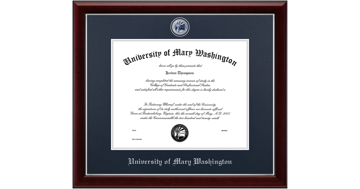 Alumni License Frame - Black - Full Sail