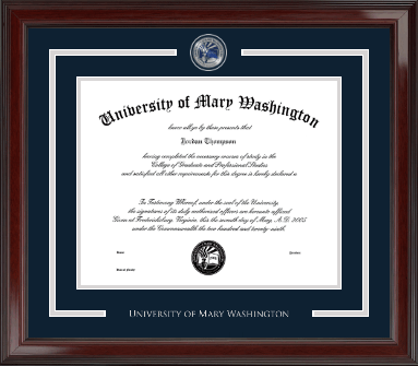 University of Mary Washington diploma frame - Showcase Edition Diploma Frame in Encore