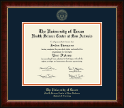 UT Health Science Center at San Antonio diploma frame - Gold Embossed Diploma Frame in Murano
