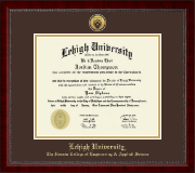 Lehigh University diploma frame - Gold Engraved Medallion Diploma Frame in Sutton