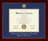 University of California Riverside diploma frame - Gold Engraved Medallion Diploma Frame in Sutton