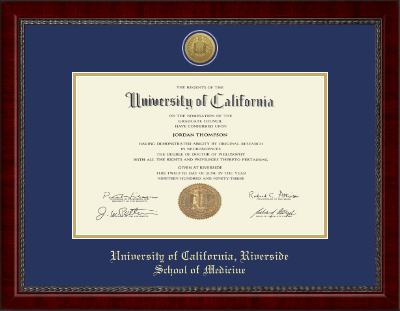University of California Riverside diploma frame - Gold Engraved Medallion Diploma Frame in Sutton