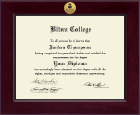 Blinn College Century Gold Engraved Diploma Frame in Cordova