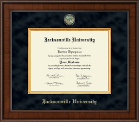 Jacksonville University Presidential Masterpiece Diploma Frame in Madison