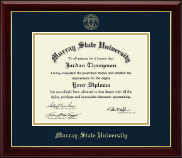 Murray State University diploma frame - Gold Embossed Diploma Frame in Gallery
