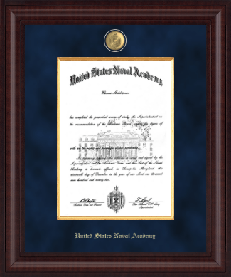 United States Naval Academy diploma frame - Presidential Masterpiece Diploma Frame in Premier