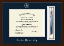 Xavier University Tassel Edition Diploma Frame in Delta