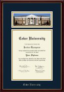 Coker University diploma frame - Campus Scene Diploma Frame in Galleria