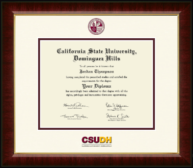 California State University Dominguez Hills diploma frame - Dimensions Diploma Frame in Murano