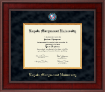 Loyola Marymount University Presidential Masterpiece Diploma Frame in Jefferson