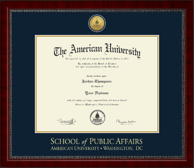 American University diploma frame - Gold Engraved Medallion Diploma Frame in Sutton