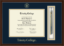 Trinity College Tassel Edition Diploma Frame in Delta
